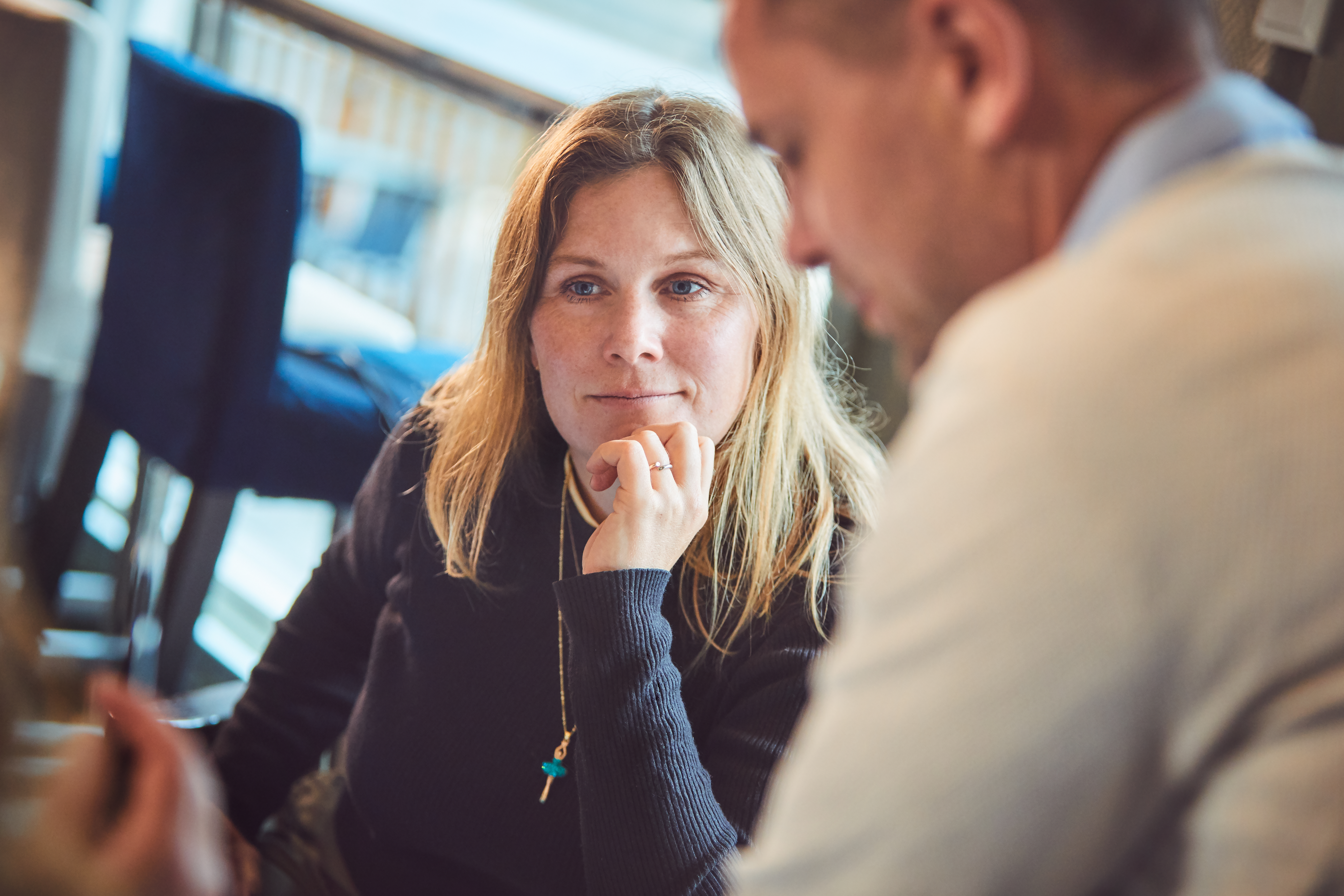 Vibeke samarbeid med kunde